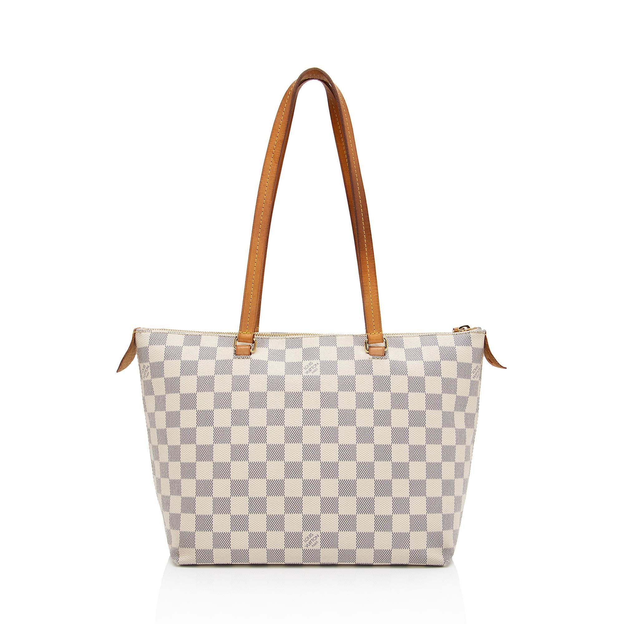 Louis Vuitton Damier Azur Iena PM Tote (SHF-8GTiNf)