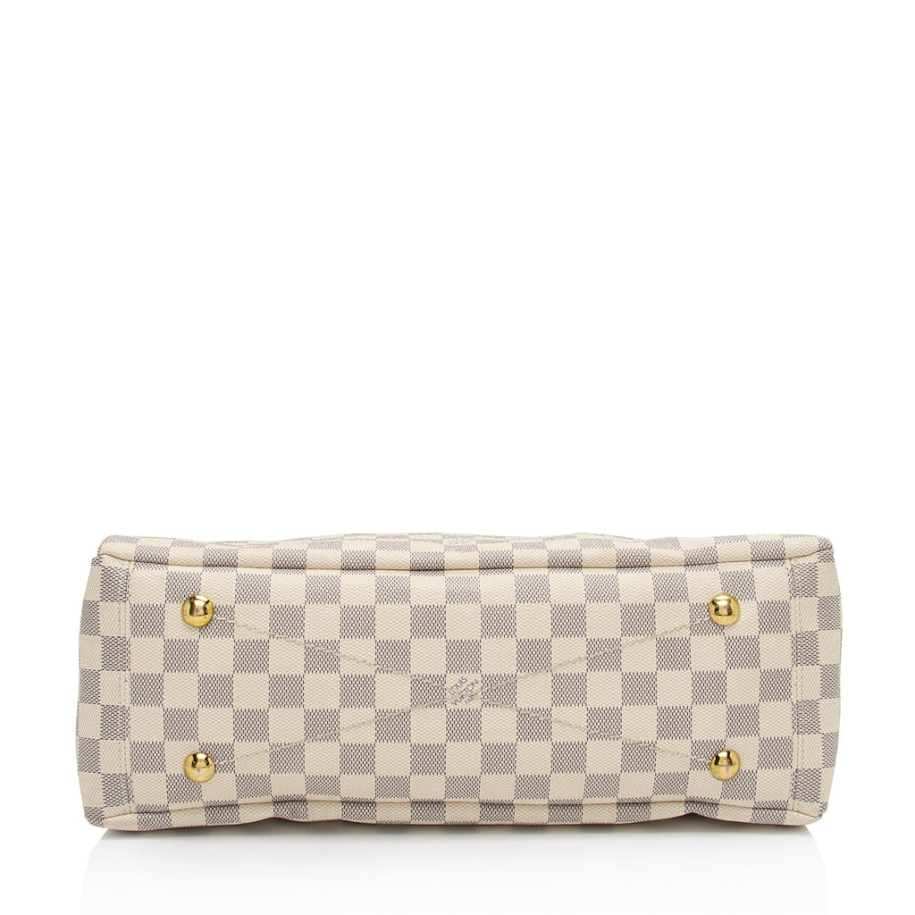 Louis Vuitton Damier Azur Lymington Tote (SHF-iNXvC2)