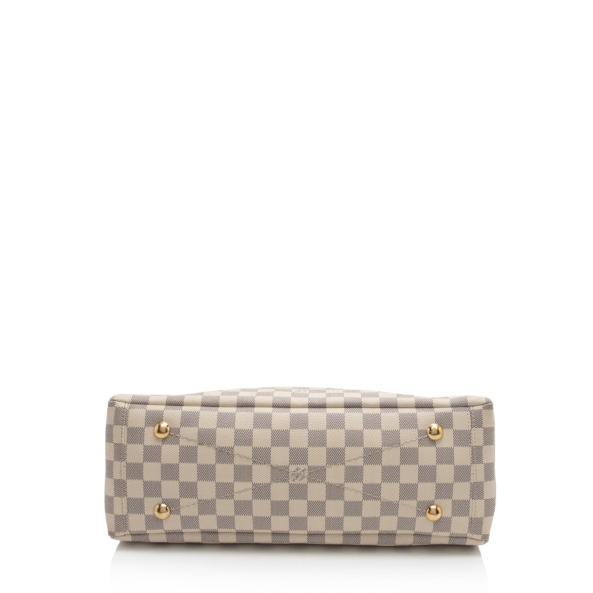 Louis Vuitton Damier Azur Lymington Tote (SHF-sxrAVa)