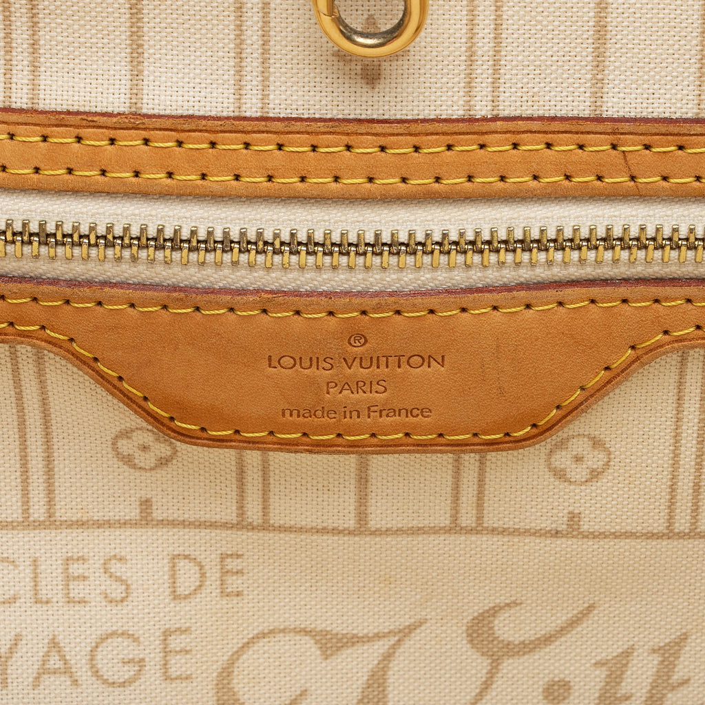 Louis Vuitton Damier Azur Neverfull GM Tote - FINAL SALE (SHF-Rlef9y)
