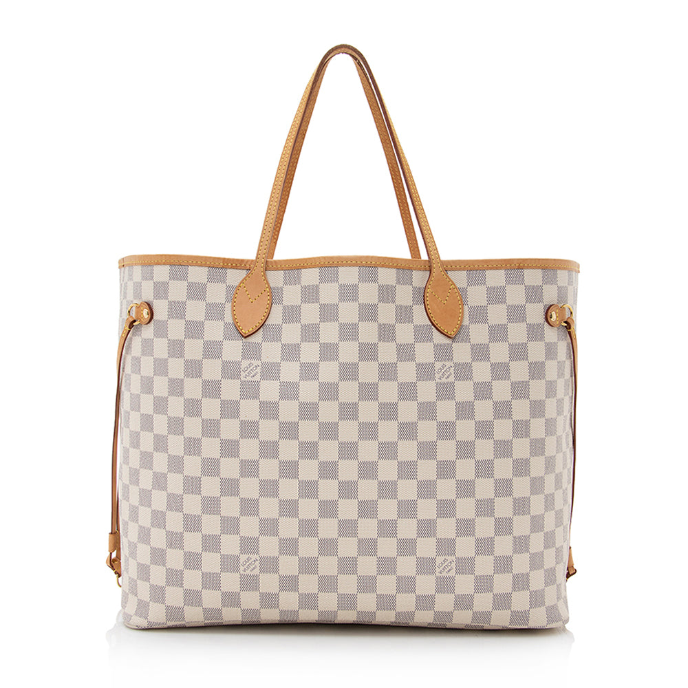 Louis Vuitton Damier Azur Neverfull GM Tote (SHF-21023)