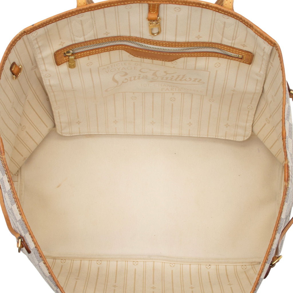 Louis Vuitton Damier Azur Neverfull GM Tote (SHF-gzDq9n)