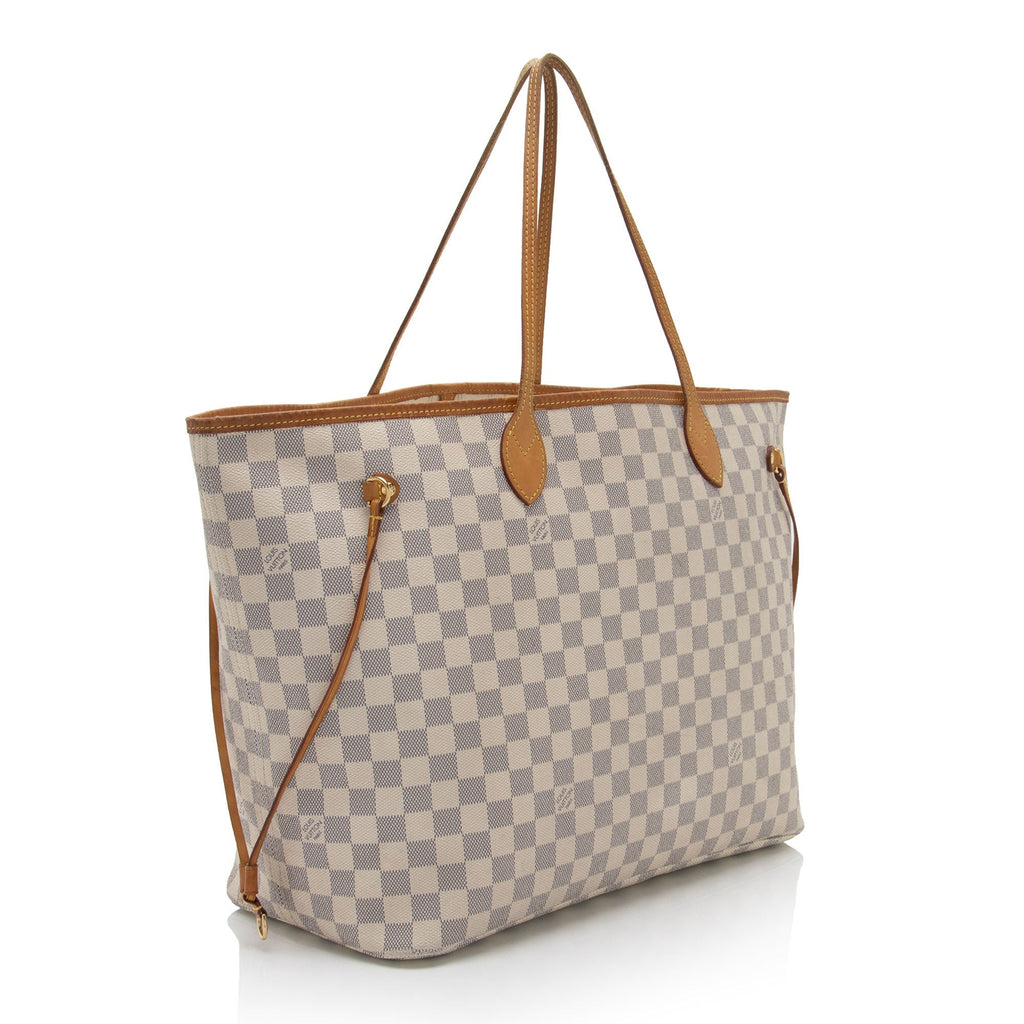 Louis Vuitton Damier Azur Neverfull GM Tote (SHF-gzDq9n)