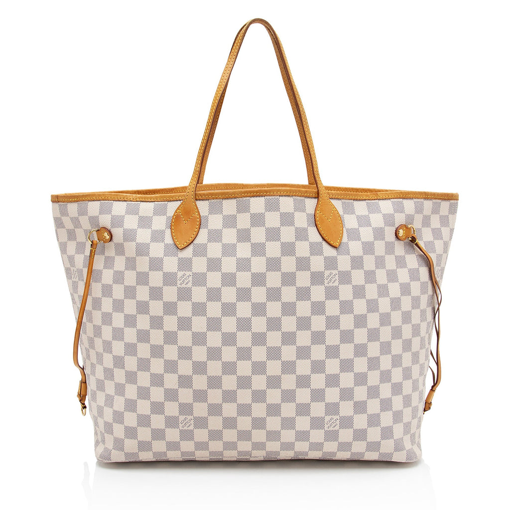 Louis Vuitton Damier Azur Neverfull GM Tote (SHF-mCl4xz)