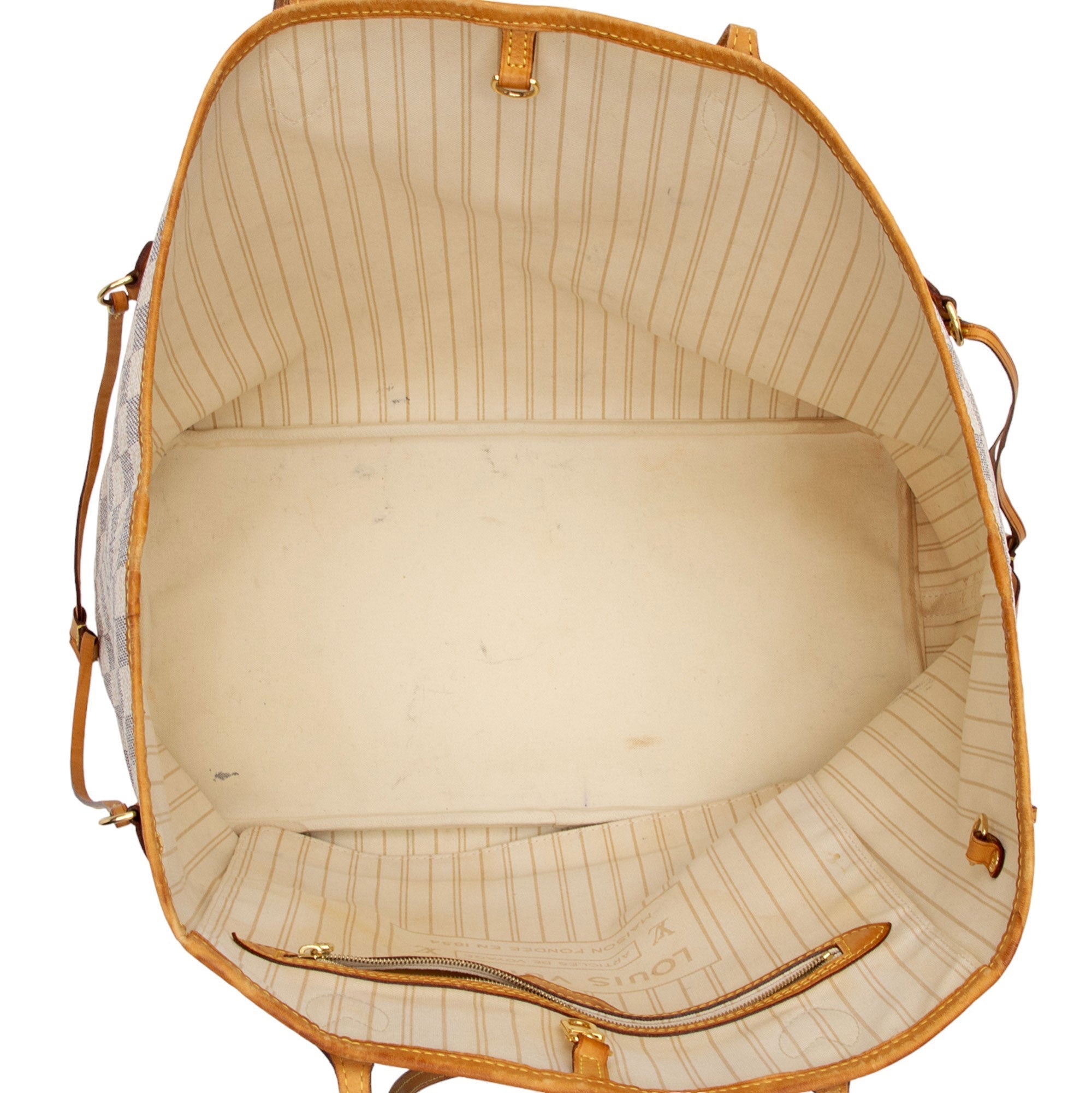 Louis Vuitton Damier Azur Neverfull GM Tote (SHF-mCl4xz)