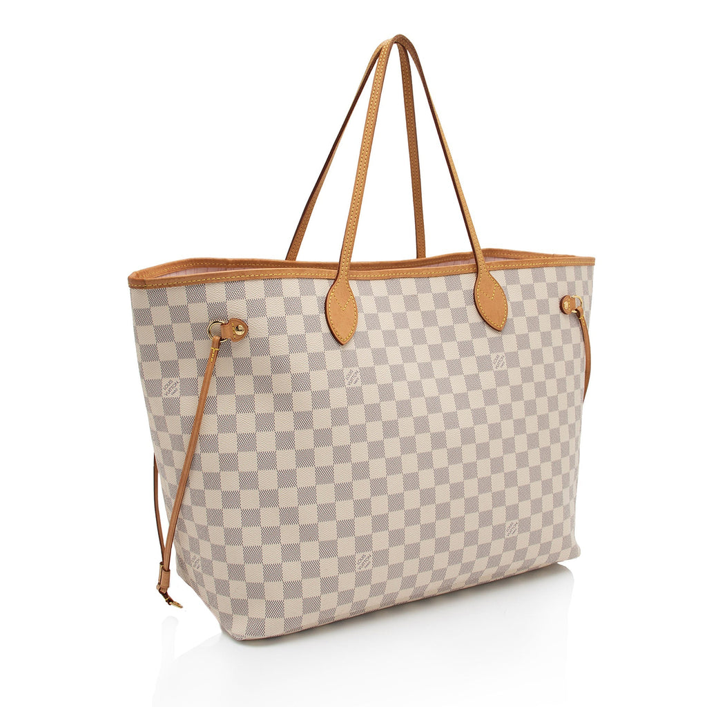Louis Vuitton Damier Azur Neverfull GM Tote (SHF-OgMTmg)