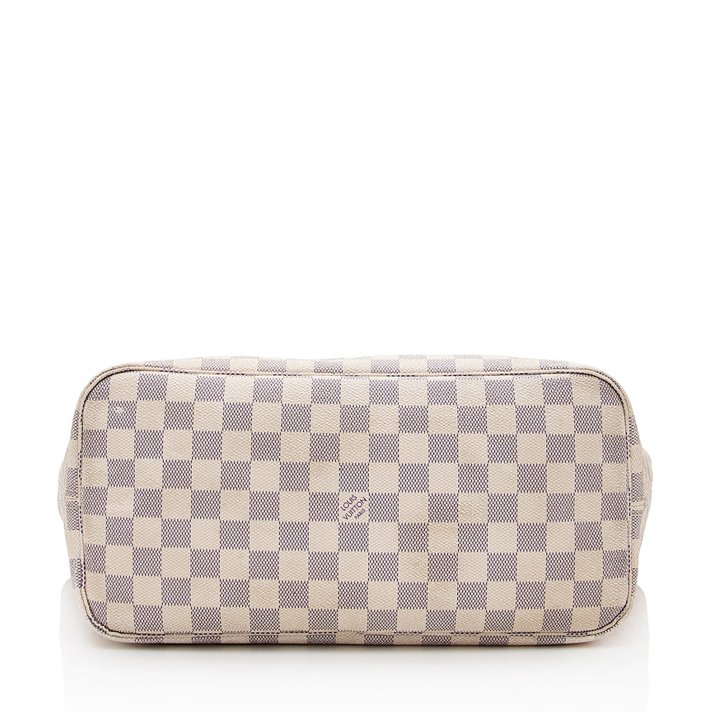 Louis Vuitton Damier Azur Neverfull MM Tote (SHF-19519)