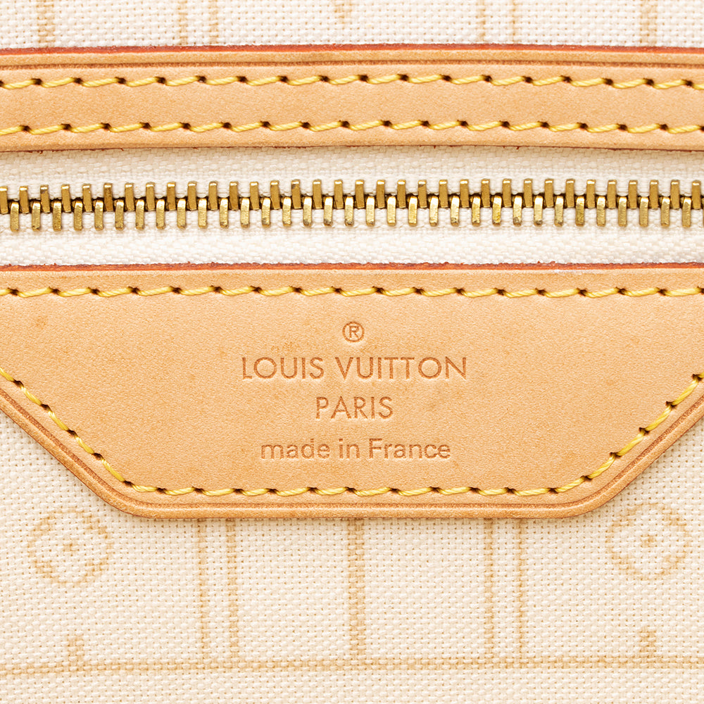 Louis Vuitton Damier Azur Neverfull MM Tote (SHF-19910)