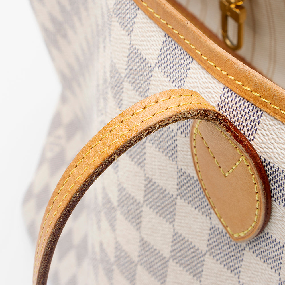 Louis Vuitton Damier Azur Neverfull MM Tote (SHF-21930)