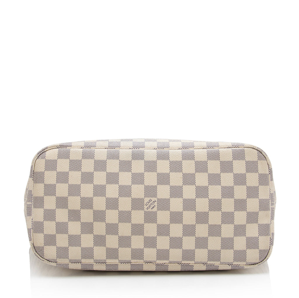 Louis Vuitton Damier Azur Neverfull MM Tote (SHF-UaNXaa)