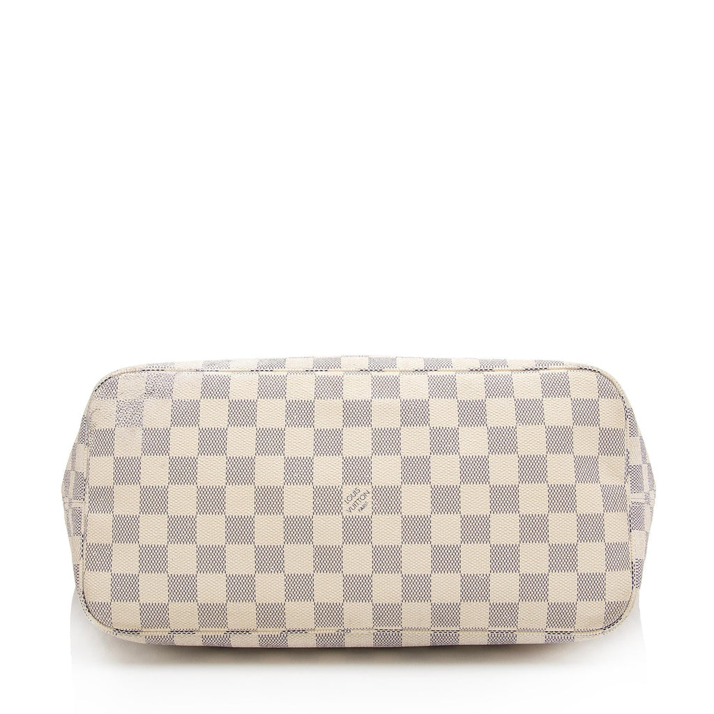 Louis Vuitton Damier Azur Neverfull MM Tote (SHF-bsFsnX)