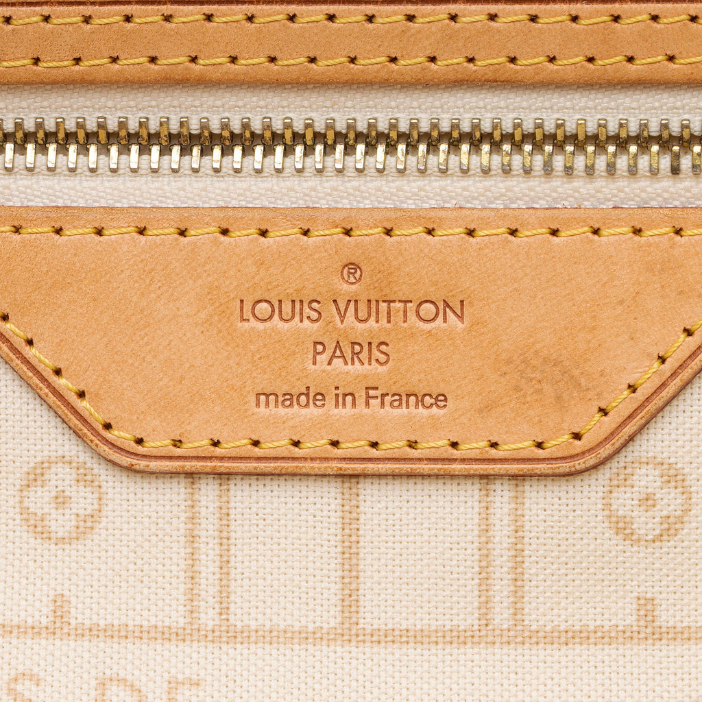 Louis Vuitton Damier Azur Neverfull MM Tote (SHF-xO5ZZE)