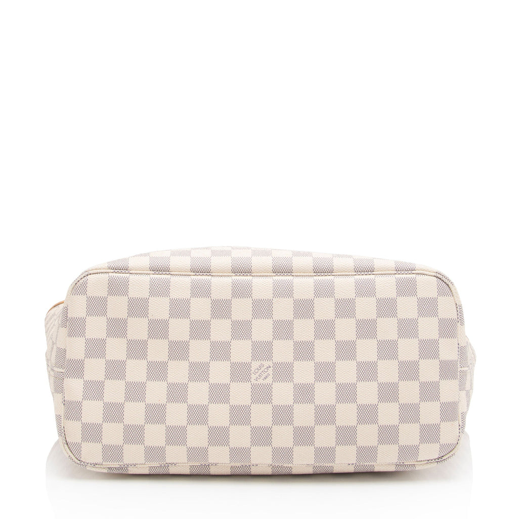 Louis Vuitton Damier Azur Neverfull MM Tote (SHF-Z6C9Qi)