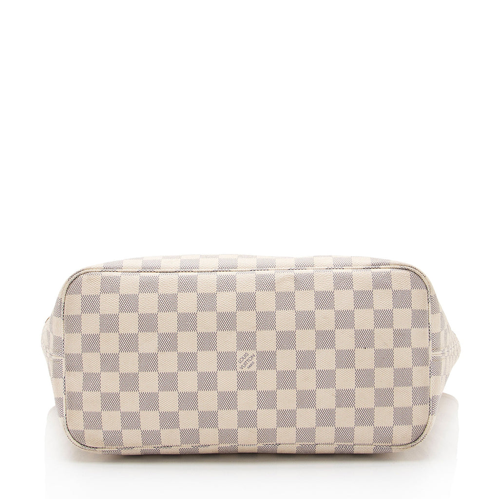 Louis Vuitton Damier Azur Neverfull MM Tote (SHF-ZJ7yDe)