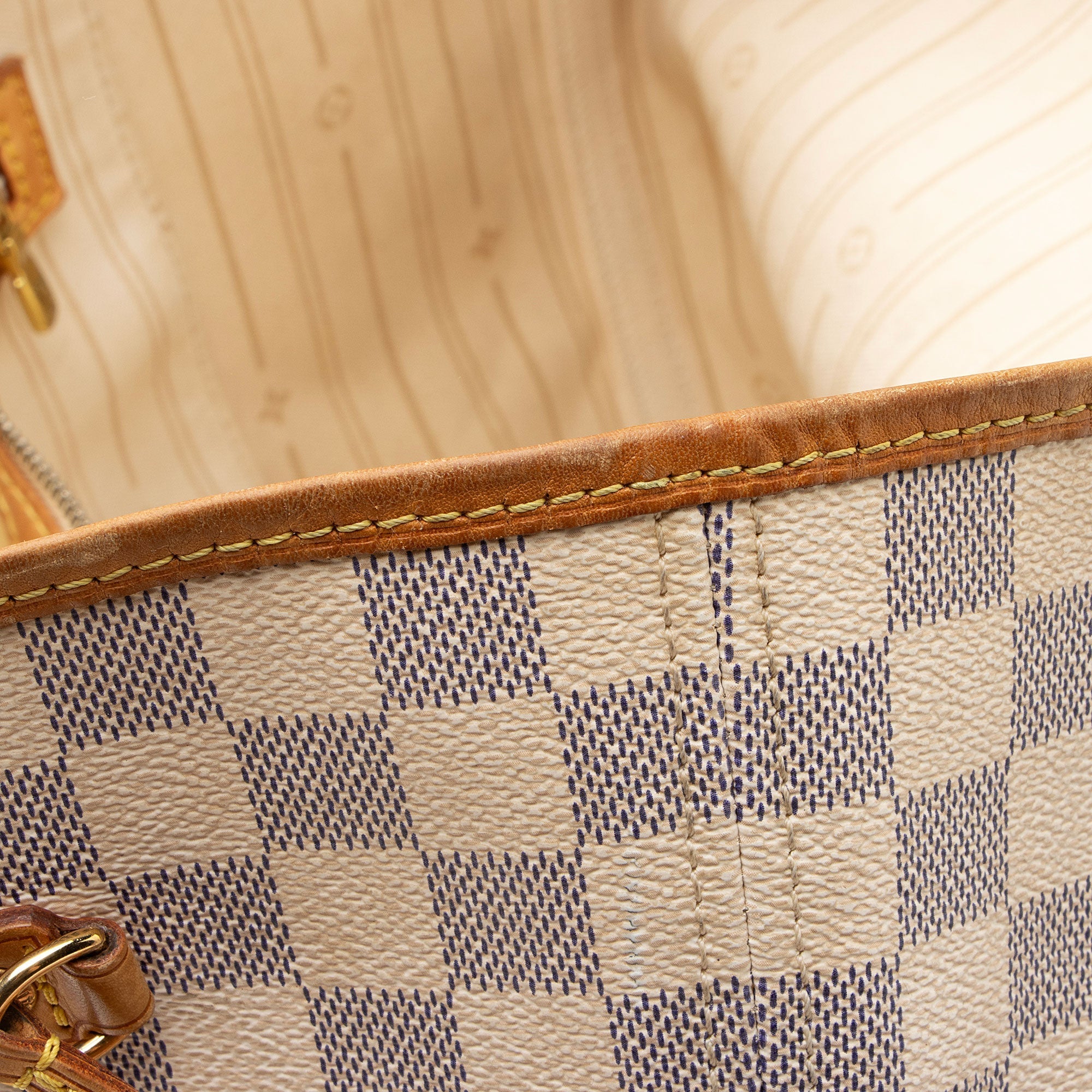 Louis Vuitton Damier Azur Neverfull MM Tote (SHF-ZJ7yDe)