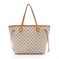 Louis Vuitton Damier Azur Neverfull MM Tote (SHF-ZJ7yDe)