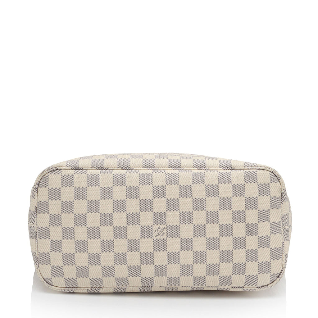 Louis Vuitton Damier Azur Neverfull MM Tote (SHF-ZWxibm)
