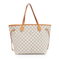 Louis Vuitton Damier Azur Neverfull MM Tote (SHF-ZWxibm)