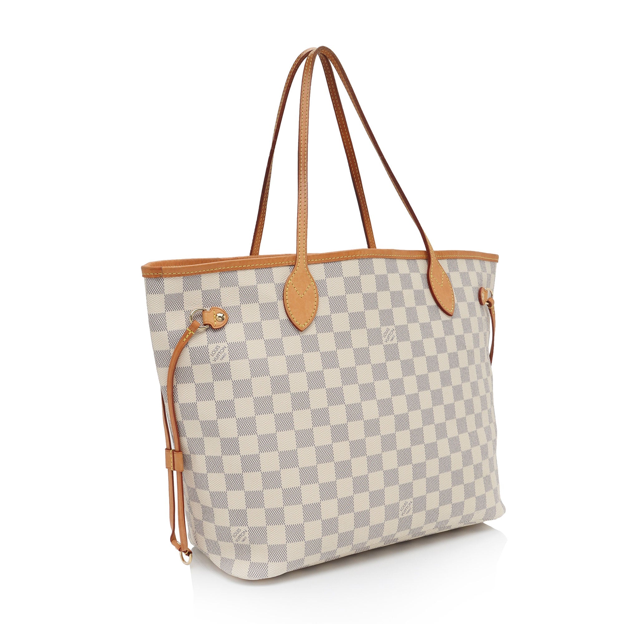 Louis Vuitton Damier Azur Neverfull MM Tote (SHF-ZWxibm)