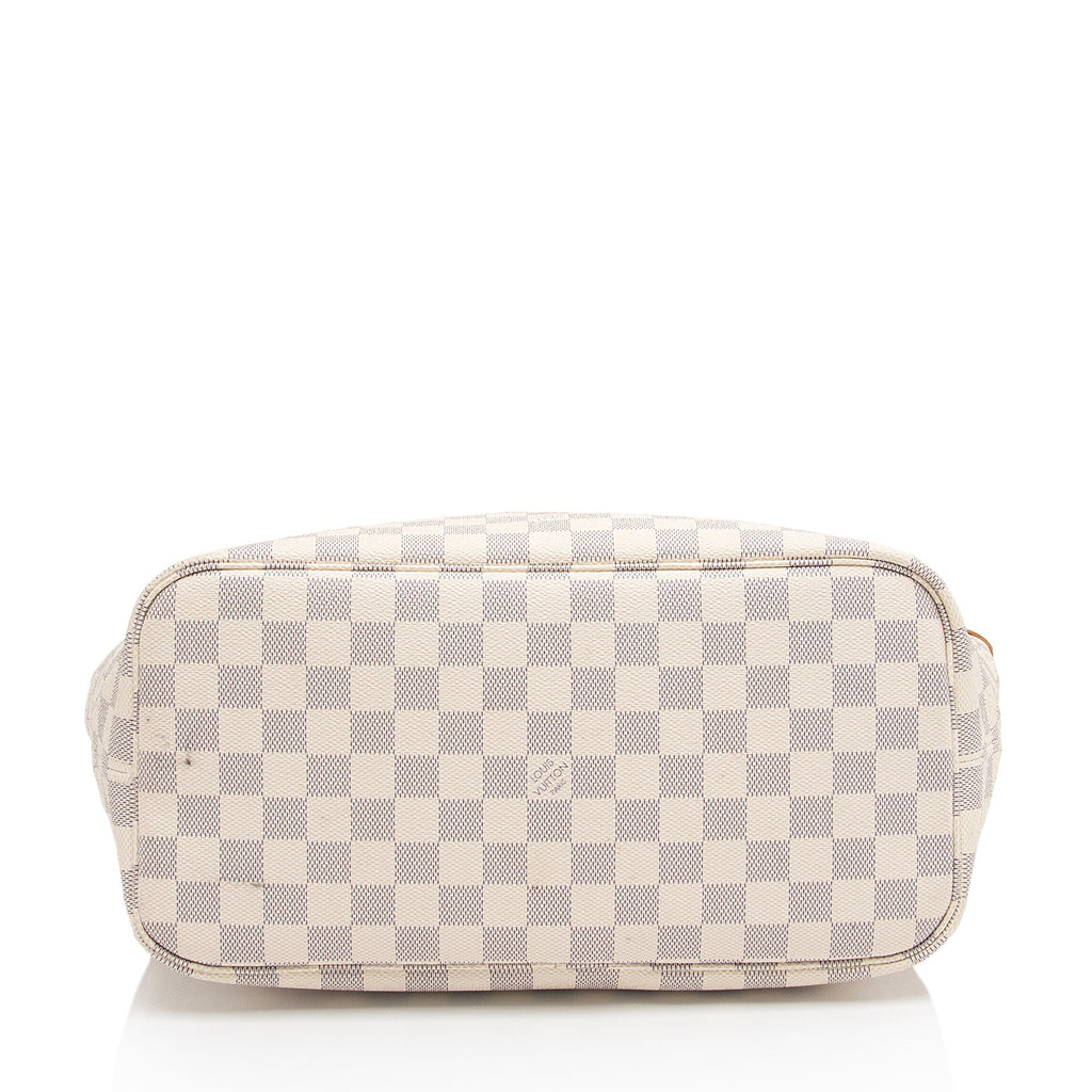 Louis Vuitton Damier Azur Neverfull MM Tote (SHF-ngg35q)