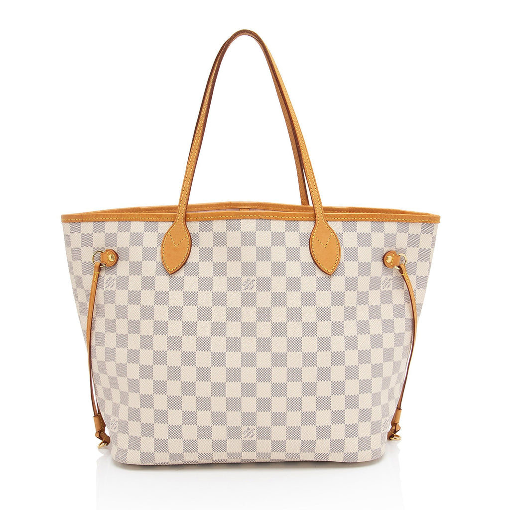 Louis Vuitton Damier Azur Neverfull MM Tote (SHF-ngg35q)