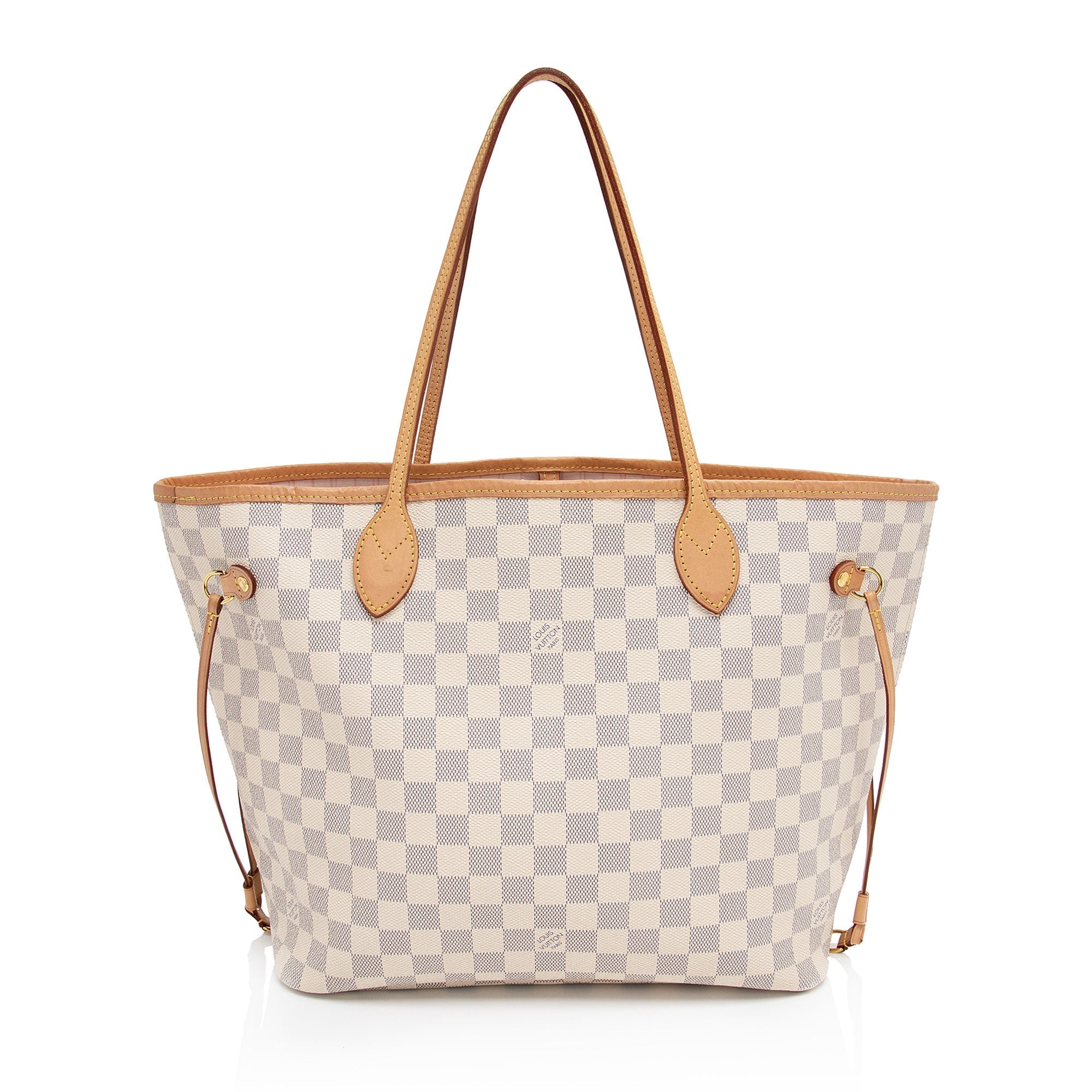 Louis Vuitton Damier Azur Neverfull MM Tote (SHF-DBwAn9)