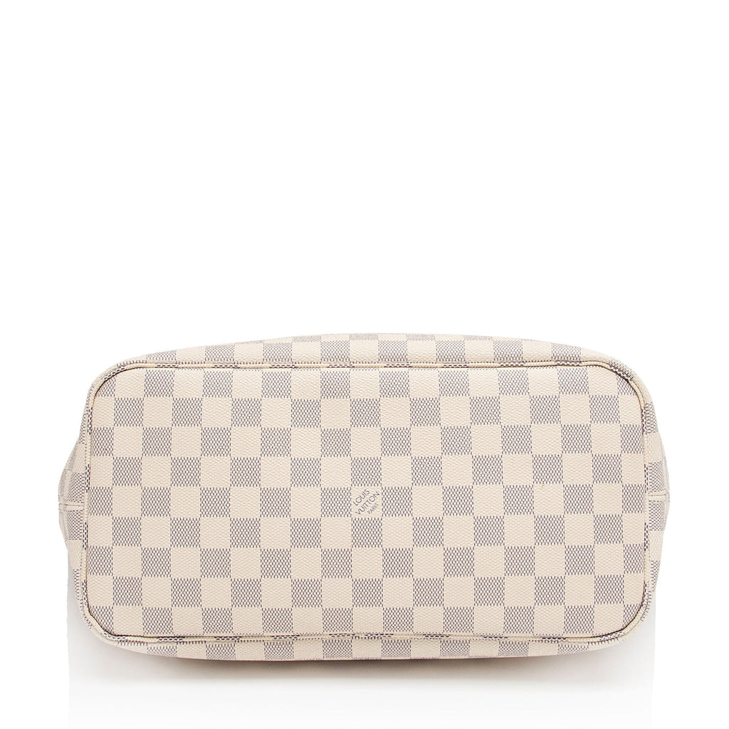 Louis Vuitton Damier Azur Neverfull MM Tote (SHF-DBwAn9)