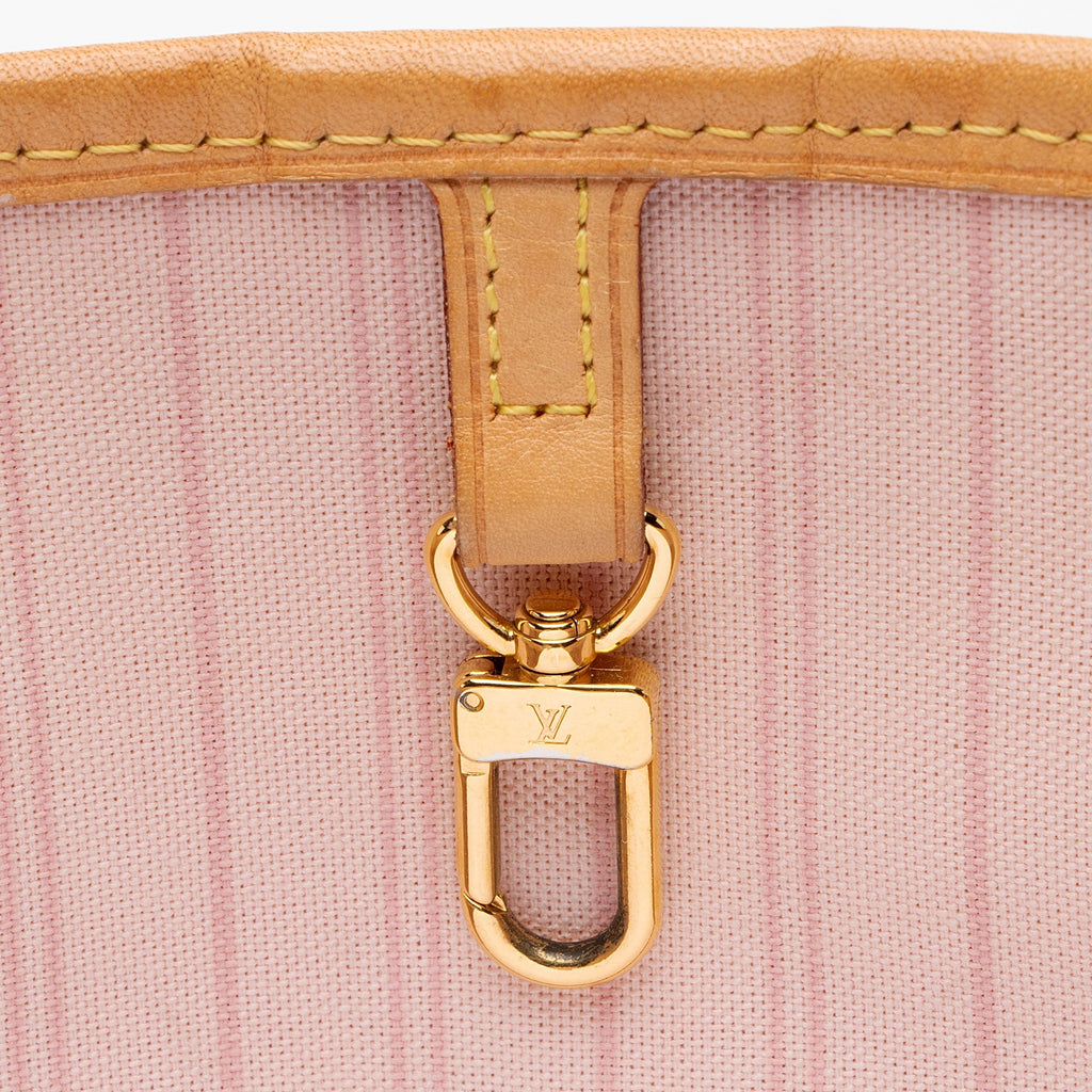 Louis Vuitton Damier Azur Neverfull MM Tote (SHF-qjLpho)