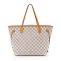 Louis Vuitton Damier Azur Neverfull MM Tote (SHF-qjLpho)