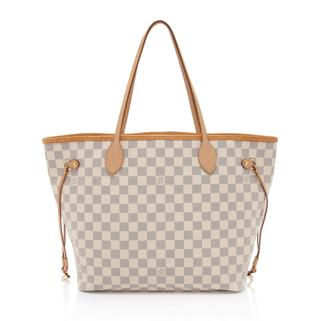 Louis Vuitton Damier Azur Neverfull MM Tote