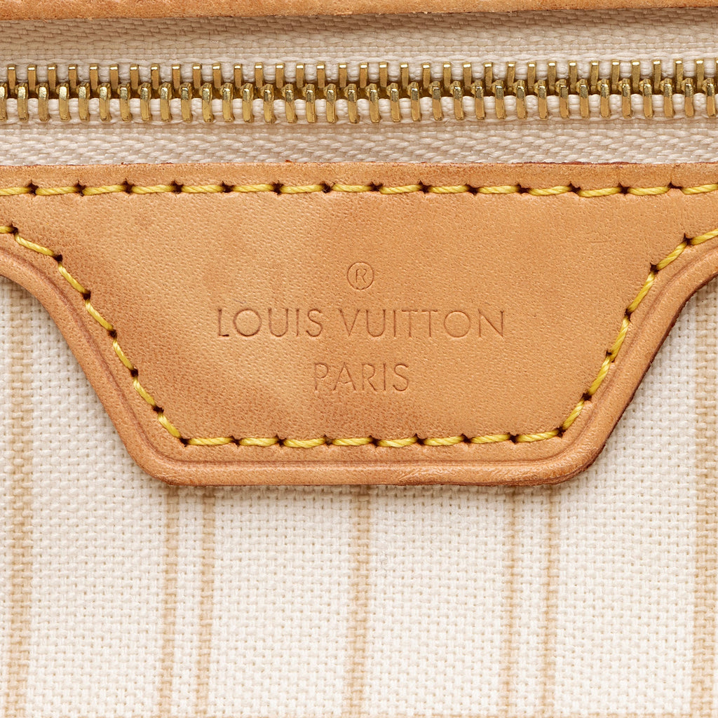 Louis Vuitton Damier Azur Neverfull MM Tote