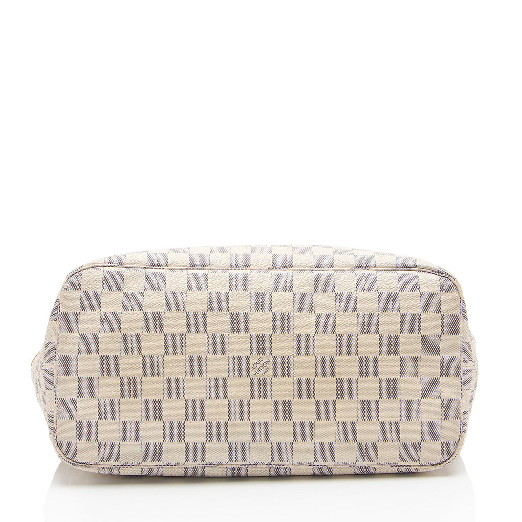 Louis Vuitton Damier Azur Neverfull MM Tote (SHF-JHjPo6)