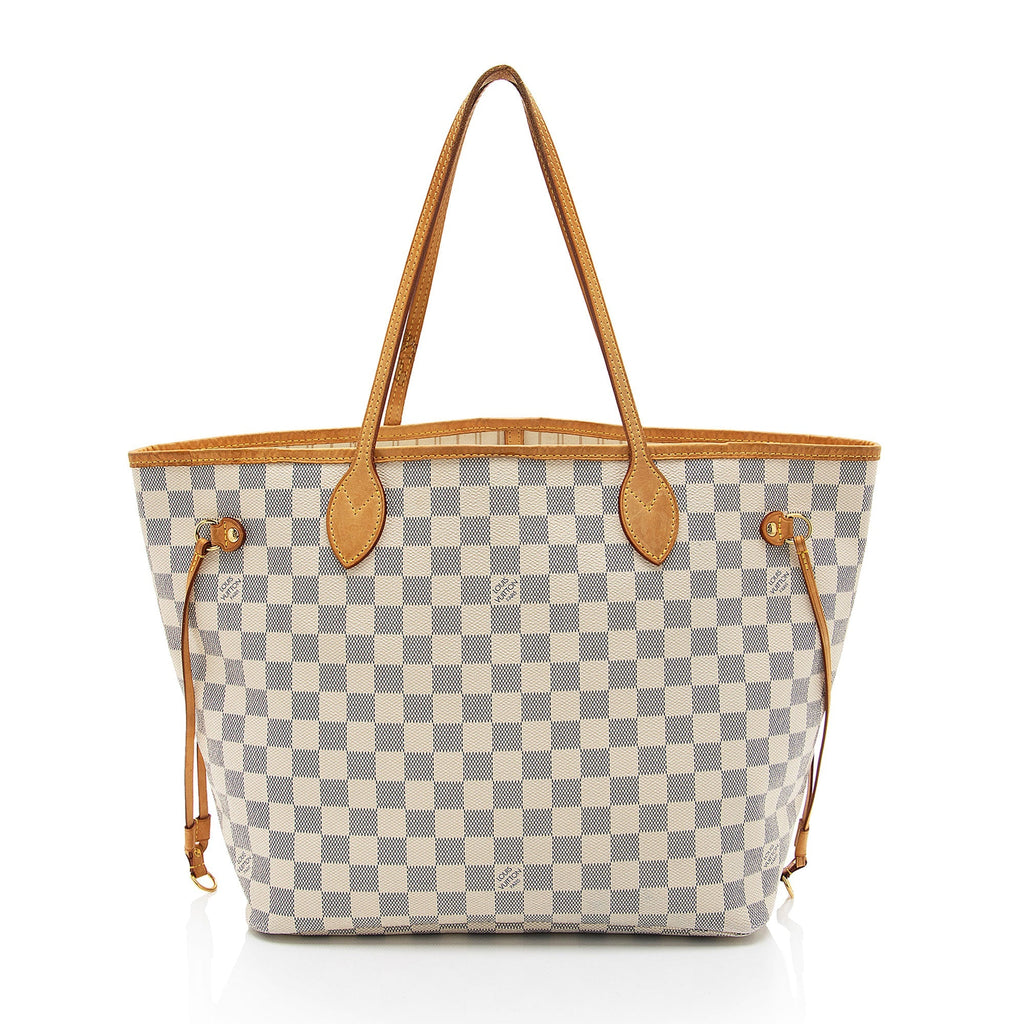 Louis Vuitton Damier Azur Neverfull MM Tote