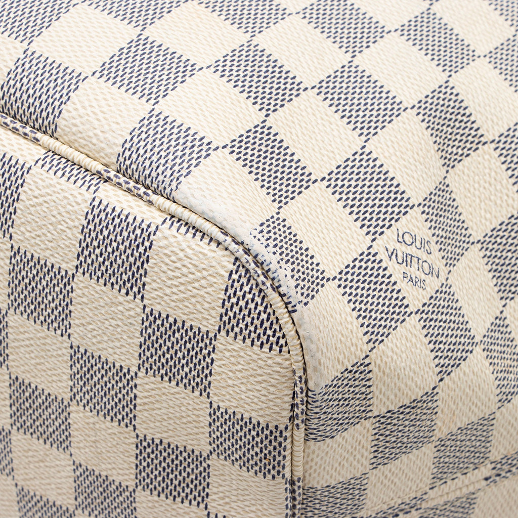 Louis Vuitton Damier Azur Neverfull MM Tote