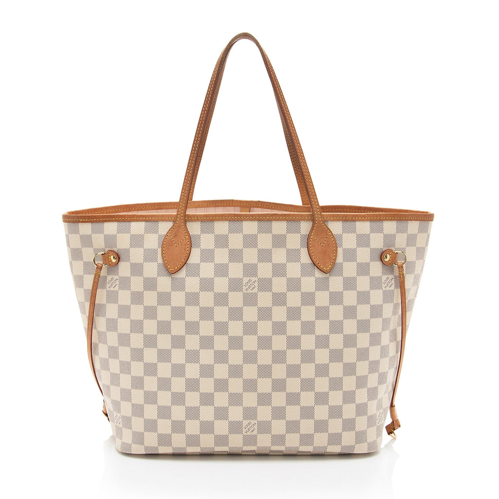 Louis Vuitton Damier Azur Neverfull MM Tote