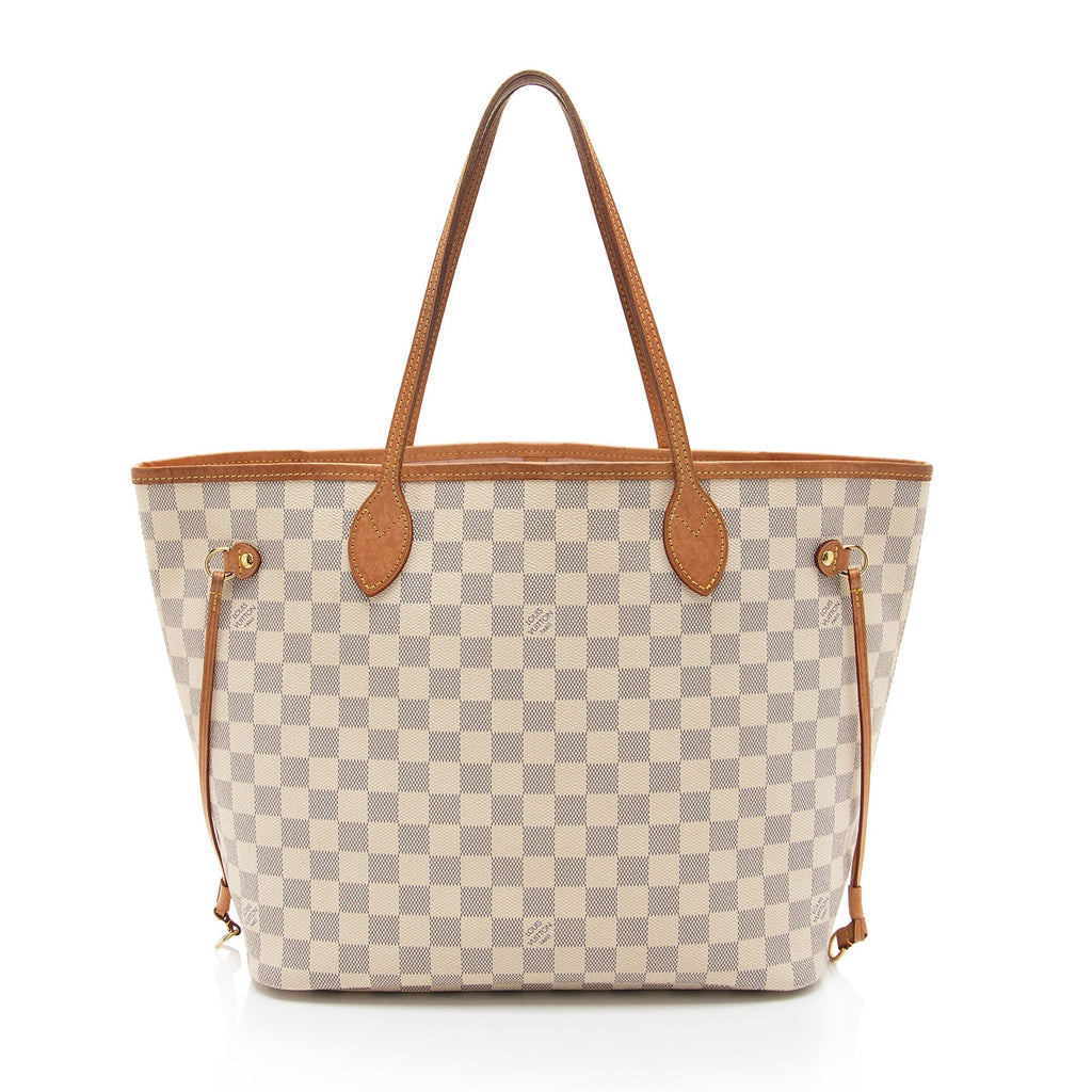 Louis Vuitton Damier Azur Neverfull MM Tote