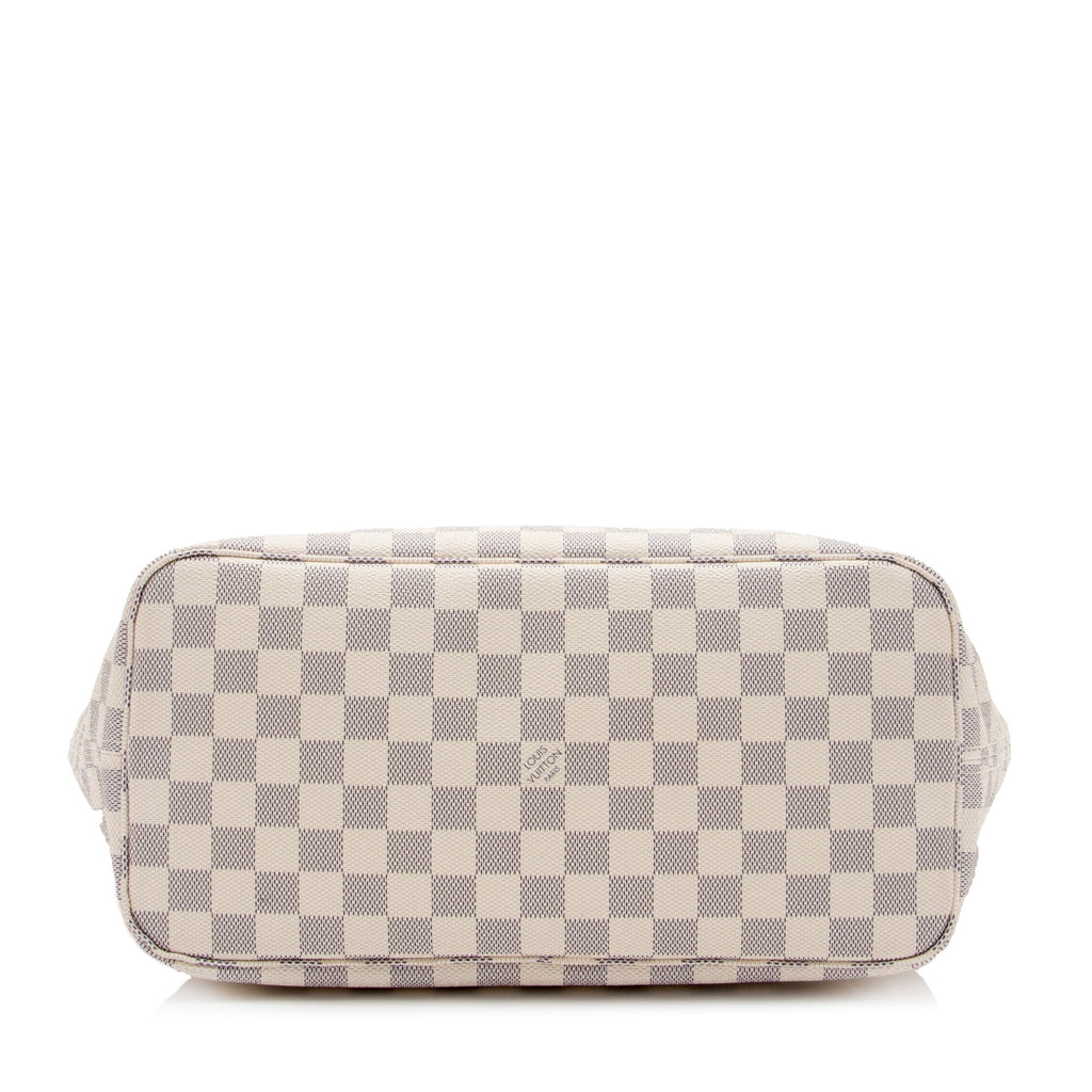 Louis Vuitton Damier Azur Neverfull MM Tote (SHF-LojKbI)