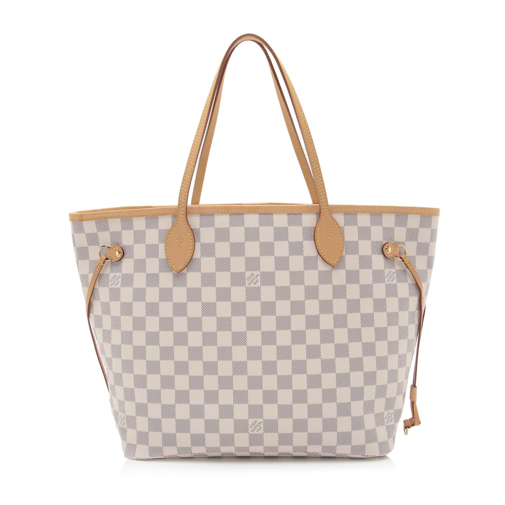 Louis Vuitton Damier Azur Neverfull MM Tote (SHF-LojKbI)