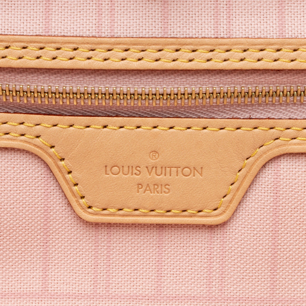 Louis Vuitton Damier Azur Neverfull MM Tote (SHF-bHB5vU)