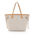 Louis Vuitton Damier Azur Neverfull MM Tote (SHF-Qy78xW)