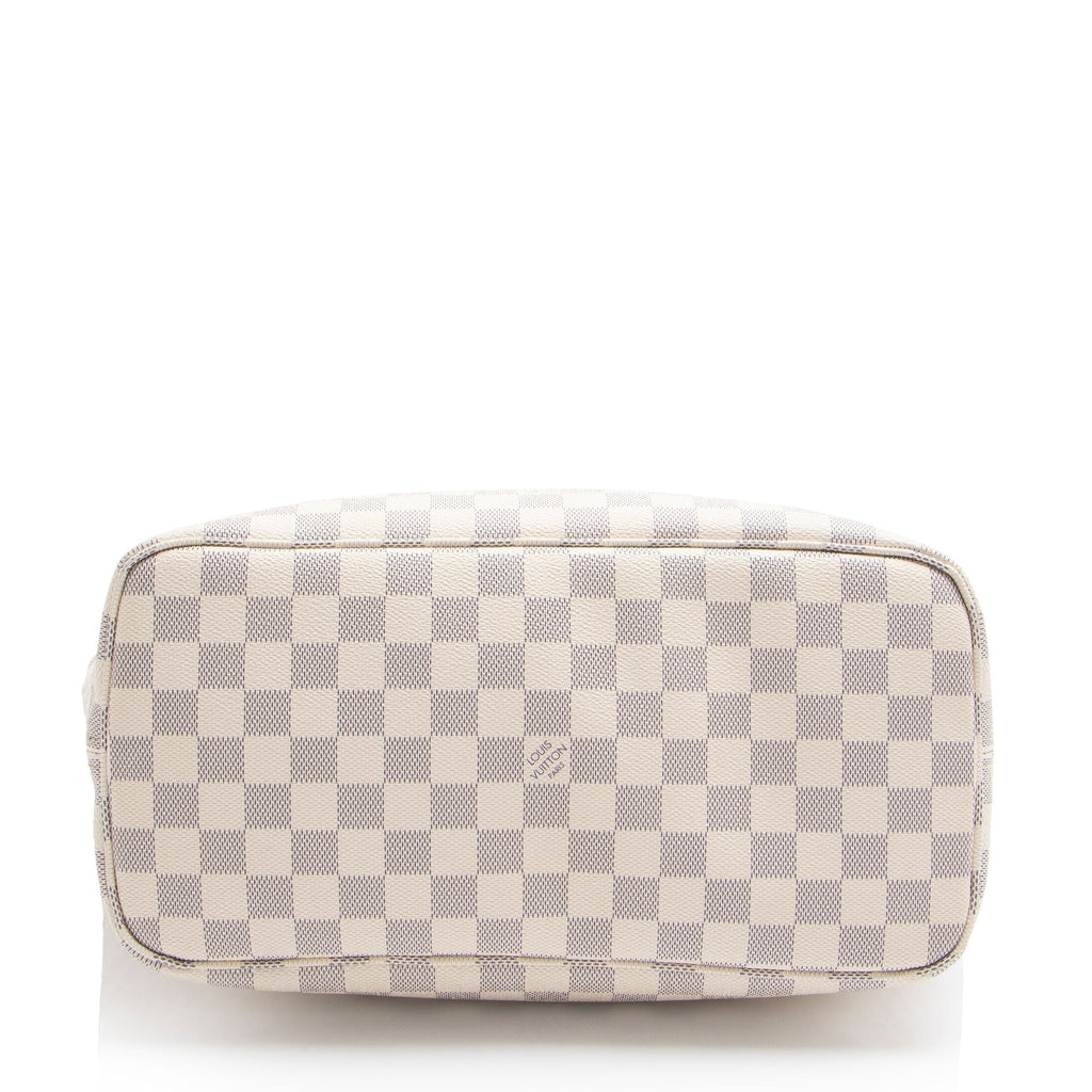 Louis Vuitton Damier Azur Neverfull MM Tote (SHF-S3g6Rs)