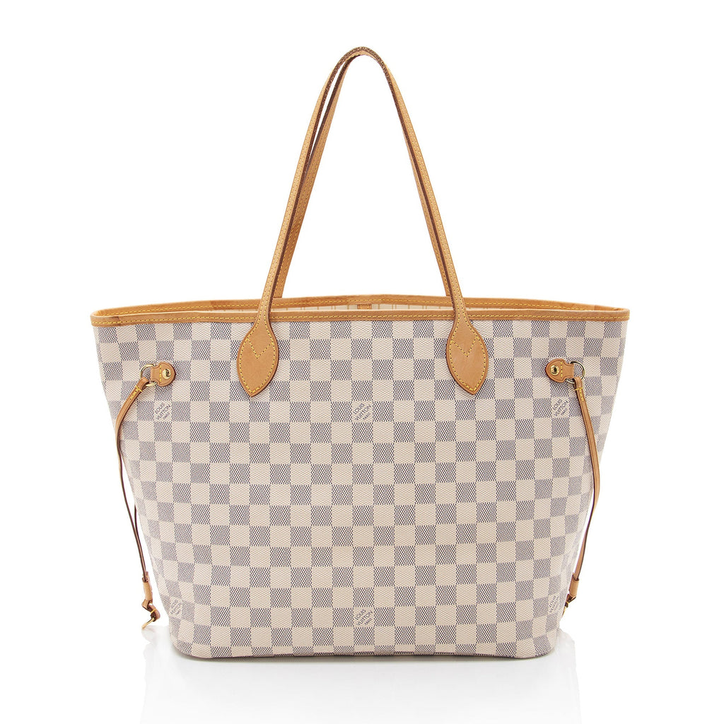 Louis Vuitton Damier Azur Neverfull MM Tote - FINAL SALE (SHF-rTmIzS)