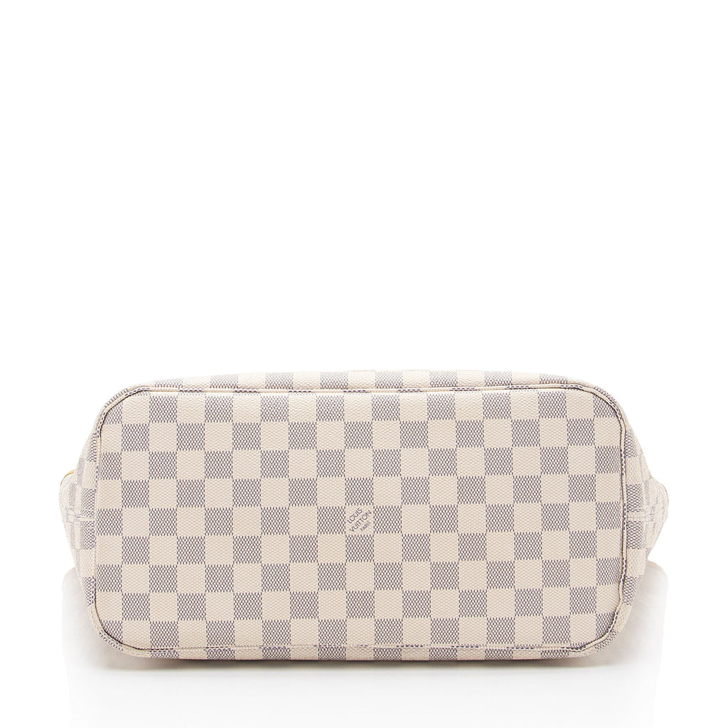 Louis Vuitton Damier Azur Neverfull MM Tote - FINAL SALE (SHF-rTmIzS)