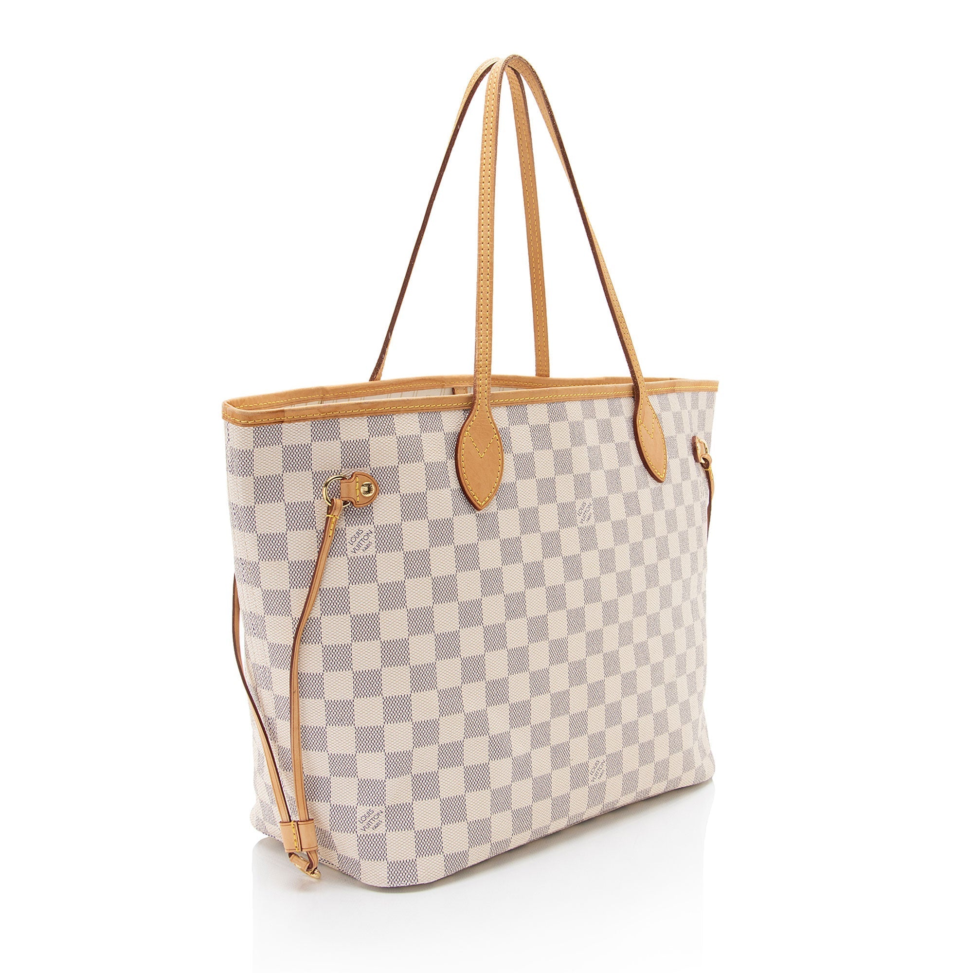 Louis Vuitton Damier Azur Neverfull MM Tote - FINAL SALE (SHF-rTmIzS)