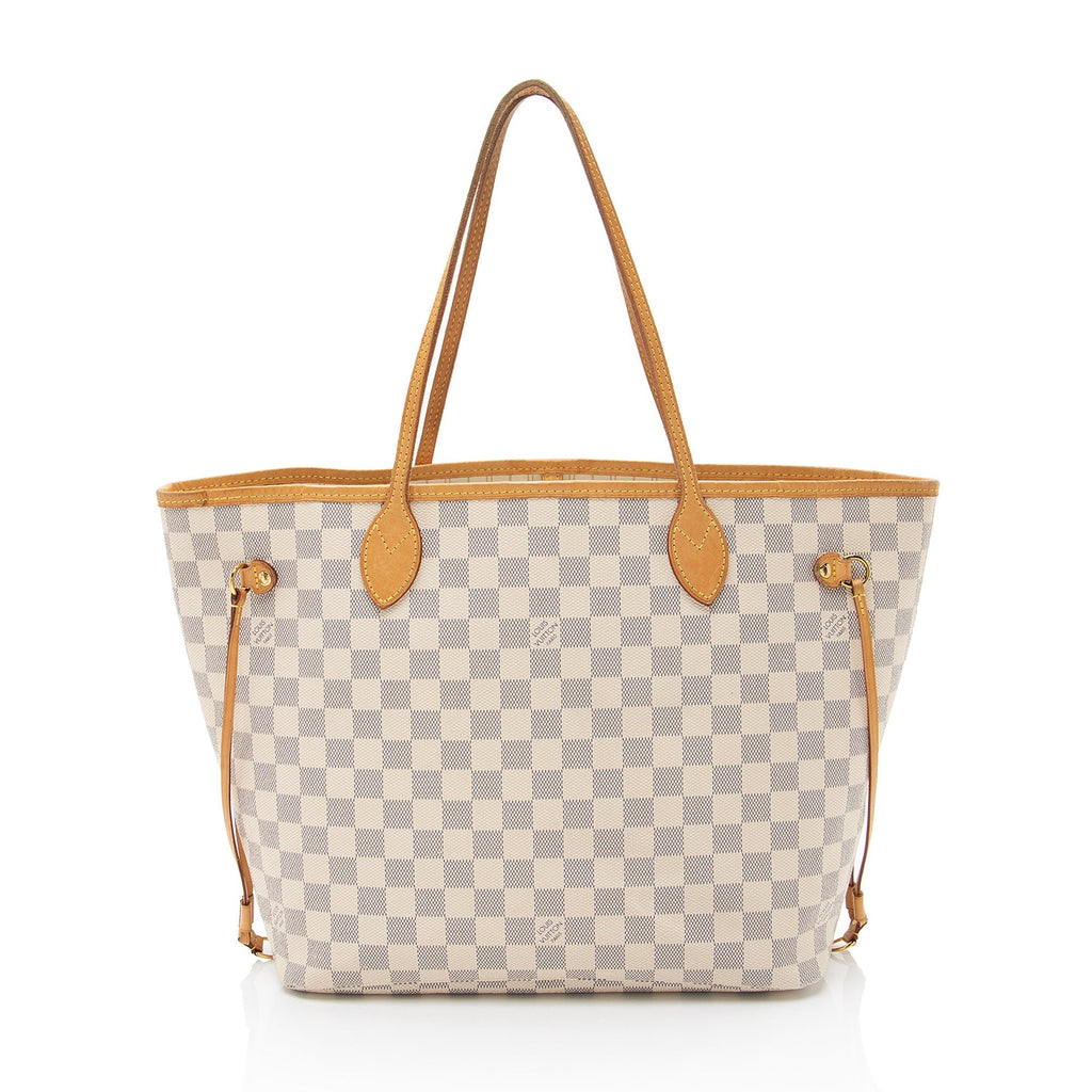 Louis Vuitton Damier Azur Neverfull MM Tote