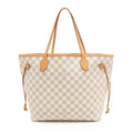 Louis Vuitton Damier Azur Neverfull MM Tote