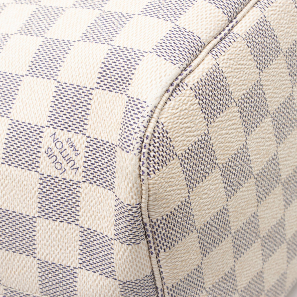 Louis Vuitton Damier Azur Neverfull MM Tote