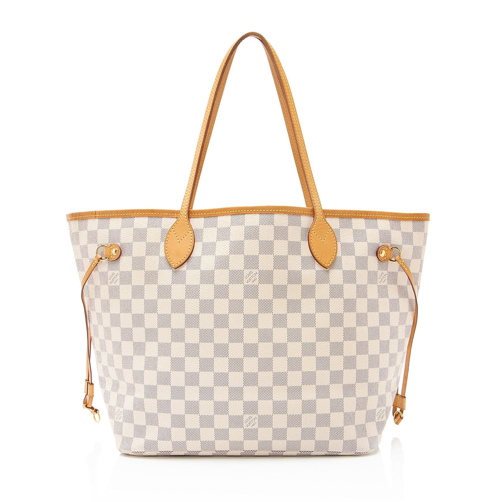 Louis Vuitton Damier Azur Neverfull MM Tote