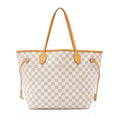 Louis Vuitton Damier Azur Neverfull MM Tote