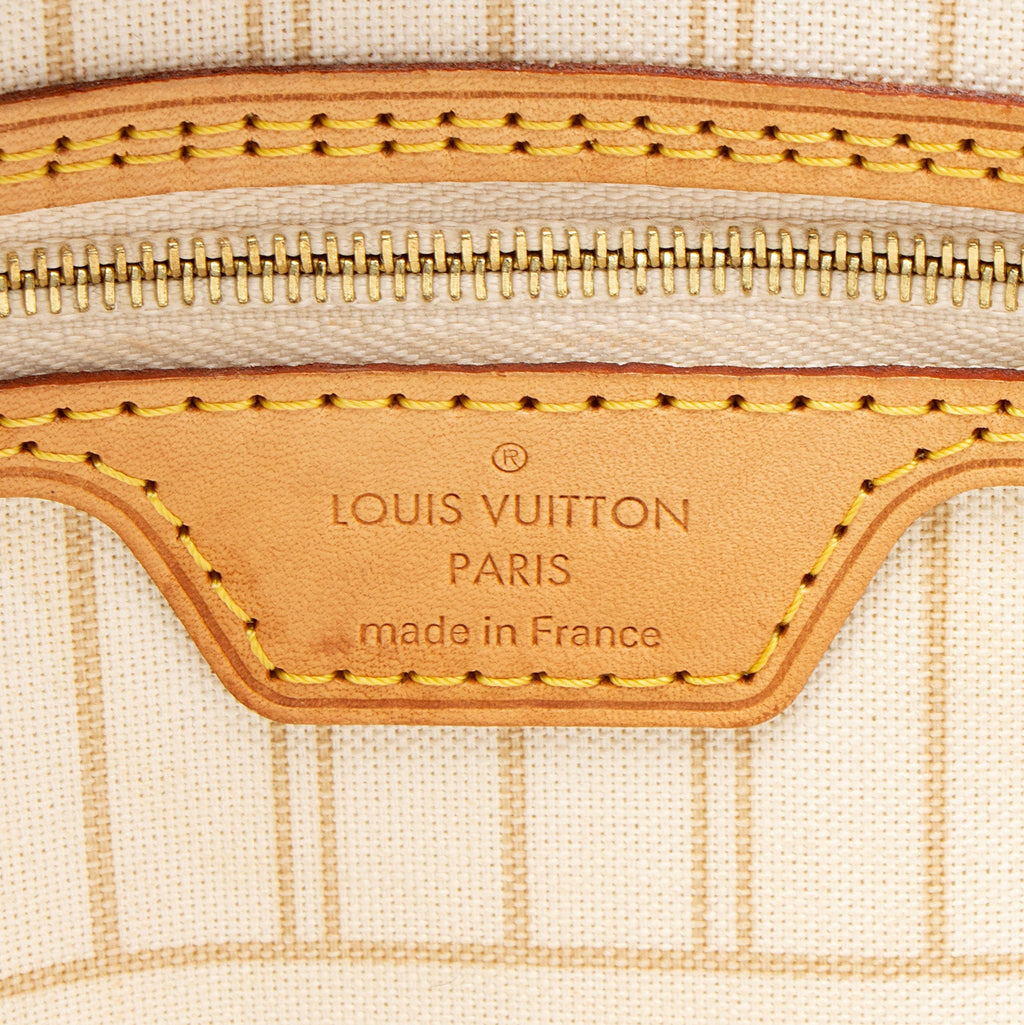 Louis Vuitton Damier Azur Neverfull MM Tote